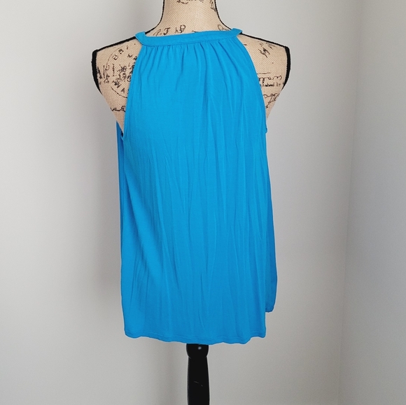 I.N.C International Concepts Metal Clip Keyhold Halter Top - Picture 5 of 9